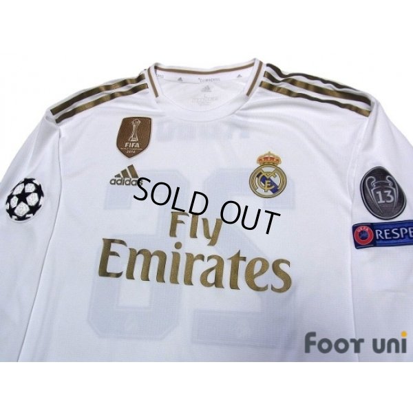 Photo3: Real Madrid 2019-2020 Home Authentic Shirts and shorts Set #26 Kubo Champions League Patch/Badge