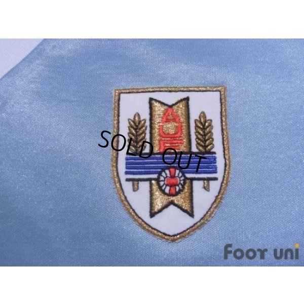 Photo6: Uruguay 1986 Home Shirt