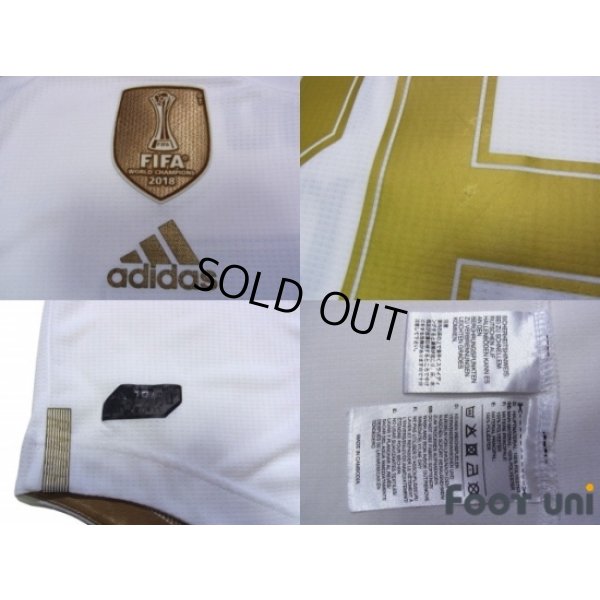 Photo7: Real Madrid 2019-2020 Home Authentic Shirts and shorts Set #26 Kubo Champions League Patch/Badge