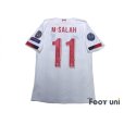 Photo2: Liverpool 2019-2020 Away Authentic Shirt #11 Mohamed Salah Champions League Patch/Badge (2)