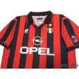 Photo3: AC Milan 1996-1997 Home Shirt #9 George Weah Scudetto Patch/Badge