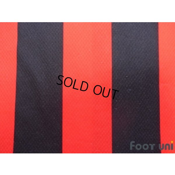 Photo8: AC Milan 1996-1997 Home Shirt #9 George Weah Scudetto Patch/Badge