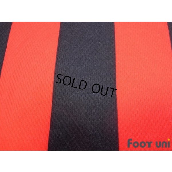 Photo7: AC Milan 1996-1997 Home Shirt #9 George Weah Scudetto Patch/Badge