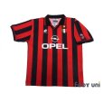 Photo1: AC Milan 1996-1997 Home Shirt #9 George Weah Scudetto Patch/Badge (1)