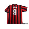 Photo2: AC Milan 1996-1997 Home Shirt #9 George Weah Scudetto Patch/Badge (2)