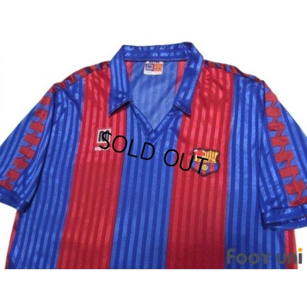 Photo3: FC Barcelona 1990-1992 Home Shirt