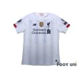 Photo1: Liverpool 2019-2020 Away Authentic Shirt #11 Mohamed Salah Champions League Patch/Badge (1)