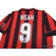 Photo4: AC Milan 1996-1997 Home Shirt #9 George Weah Scudetto Patch/Badge
