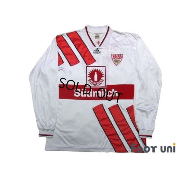 Photo1: VfB Stuttgart 1994-1995 Home Long Sleeve Shirt #17