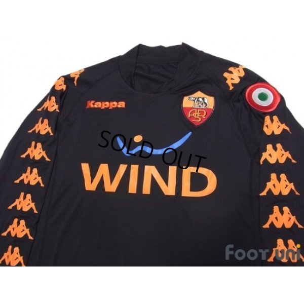 Photo3: AS Roma 2008-2009 3rd Long Sleeve Shirt Coppa Italia Patch/Badge