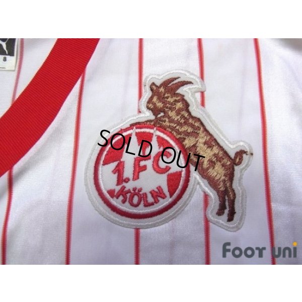 Photo6: 1.FC Koln 1985-1986 Home Shirt #16