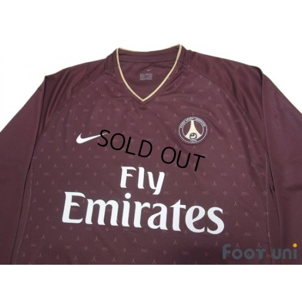 Photo3: Paris Saint Germain 2006-2007 Away Authentic Long Sleeve Shirt w/tags