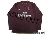 Paris Saint Germain 2006-2007 Away Authentic Long Sleeve Shirt w/tags