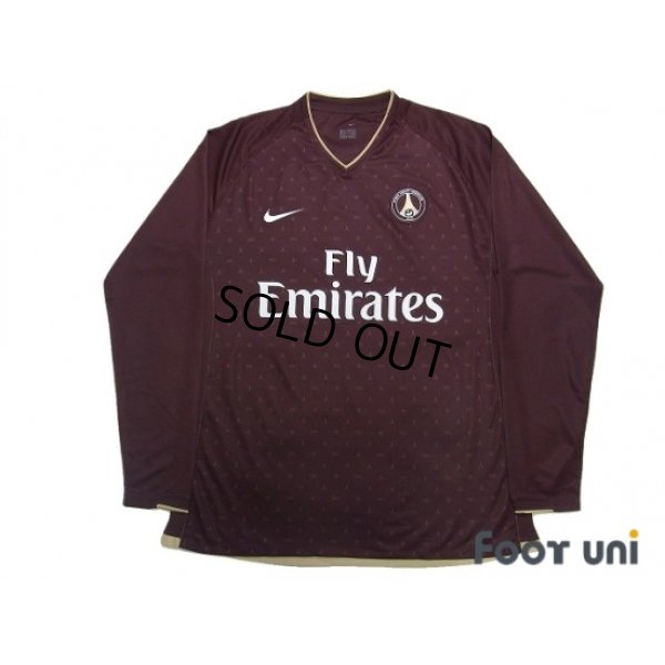 Photo1: Paris Saint Germain 2006-2007 Away Authentic Long Sleeve Shirt w/tags