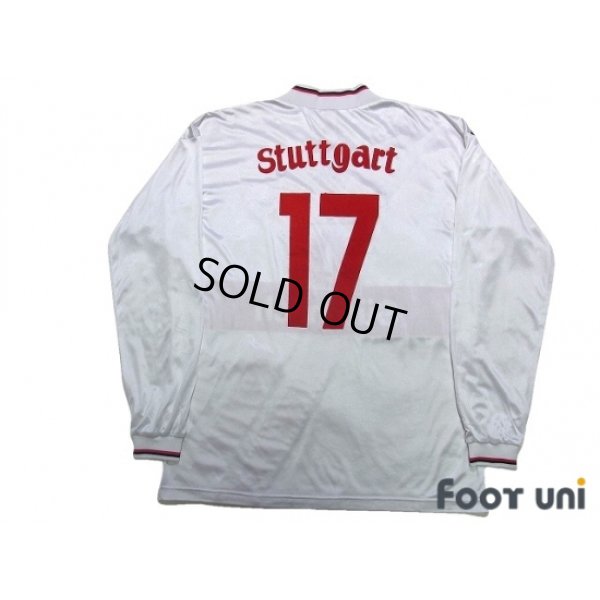 Photo2: VfB Stuttgart 1994-1995 Home Long Sleeve Shirt #17