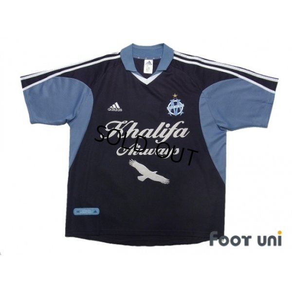 Photo1: Olympique Marseille 2001-2002 Away Shirt