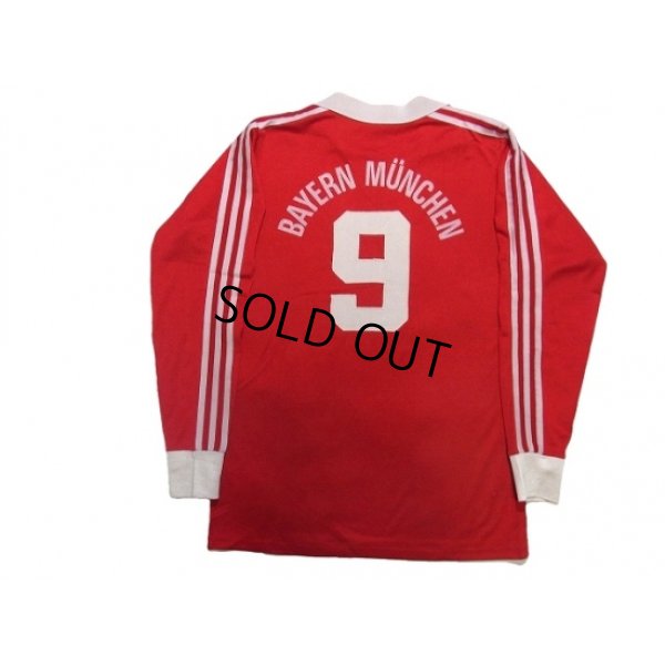 Photo2: Bayern Munchen 1978-1979 Home Long Sleeve Shirt #9