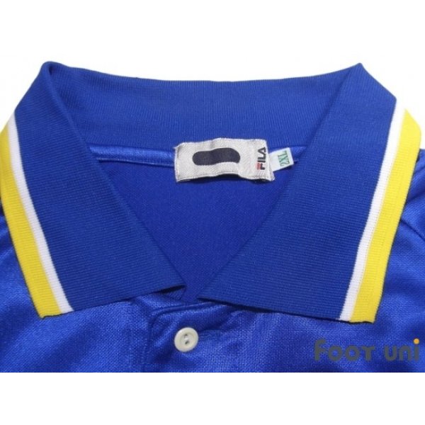 Photo5: Yokogawa MUSASHINO FC 2003 Home Long Sleeve Shirt #5