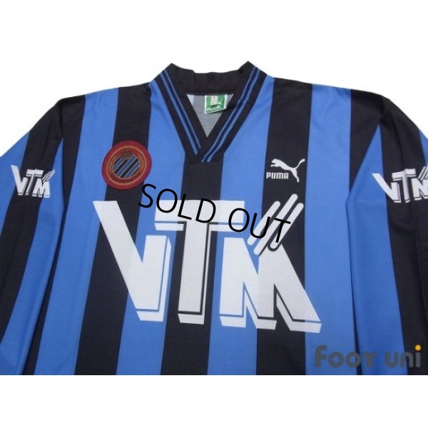 Photo3: Club Brugge 1992-1994 Home Long Sleeve Shirt