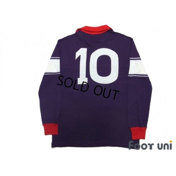 Photo2: Fiorentina 1984-1985 Home Long Sleeve Shirt #10