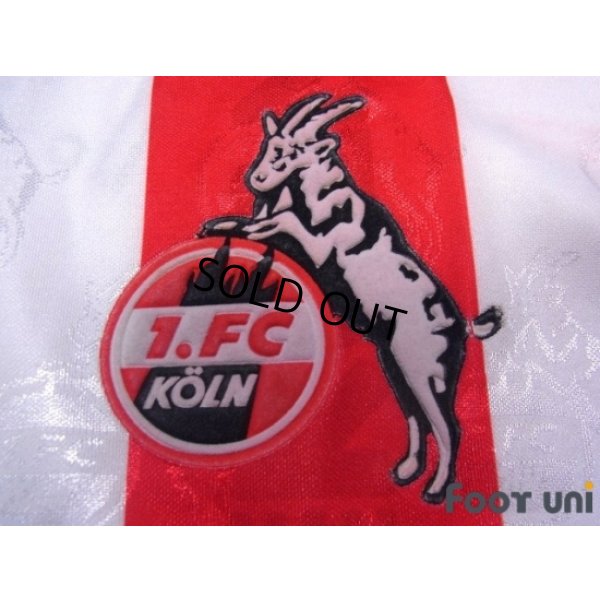 Photo5: 1.FC Koln 1995-1996 Home Long Sleeve Shirt