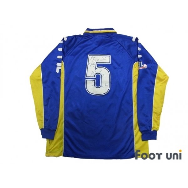 Photo2: Yokogawa MUSASHINO FC 2003 Home Long Sleeve Shirt #5