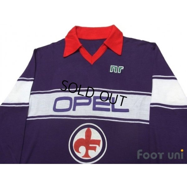 Photo3: Fiorentina 1984-1985 Home Long Sleeve Shirt #10