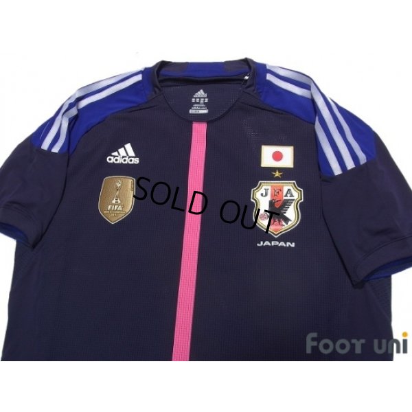 Photo3: Japan Women's Nadeshiko 2012 Home Authentic Shirt FIFA World Champions 2011 Patch/Badge w/tags