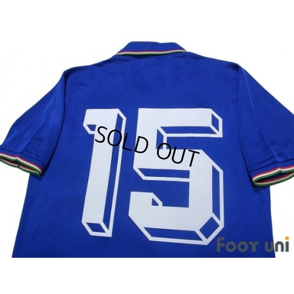Photo4: Italy 1986 Home Shirt #15