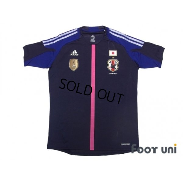 Photo1: Japan Women's Nadeshiko 2012 Home Authentic Shirt FIFA World Champions 2011 Patch/Badge w/tags