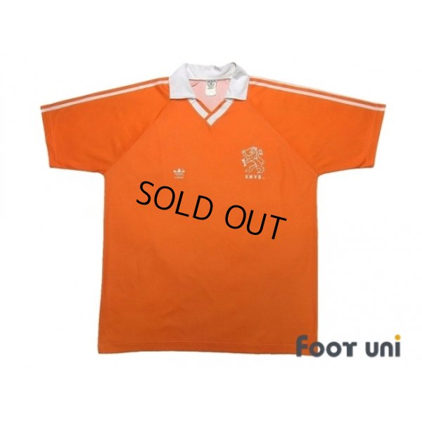 Photo1: Netherlands 1990 Home Shirt