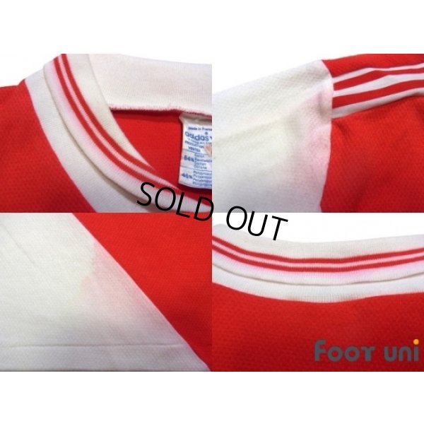 Photo7: AS Monaco 1986-1987 Home Long Sleeve Shirt