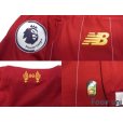 Photo7: Liverpool 2019-2020 Home Long Sleeve Shirt #9 Firmino Premier League Patch/Badge