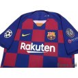 Photo3: FC Barcelona 2019-2020 Home Authentic Shirt #10 Messi Champions League Patch/Badge