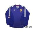 Photo1: Japan 2002 Home Authentic Long Sleeve Shirt (1)