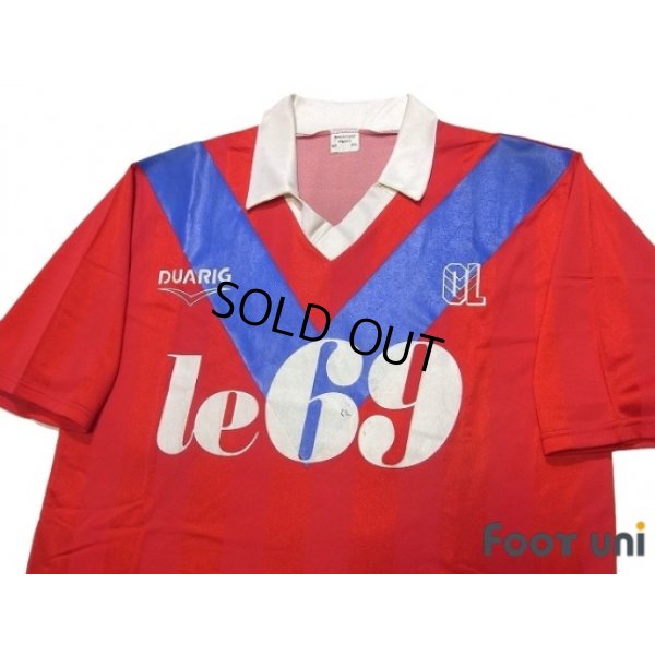 Photo3: Olympique Lyonnais 1989-1990 Home Shirt