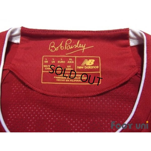 Photo5: Liverpool 2019-2020 Home Long Sleeve Shirt #9 Firmino Premier League Patch/Badge