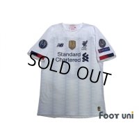 Liverpool 2019-2020 Away Authentic Shirt #5 Wijnaldum Champions League Patch/Badge