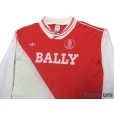 Photo3: AS Monaco 1986-1987 Home Long Sleeve Shirt