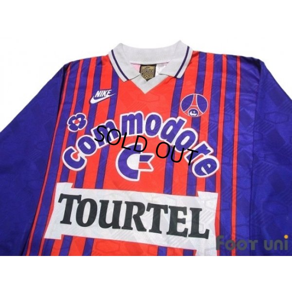 Photo3: Paris Saint Germain 1993-1994 Home Long Sleeve Shirt ＃8
