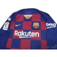 Photo3: FC Barcelona 2019-2020 Home Long Sleeve Shirt #3 Pique La Liga Patch/Badge