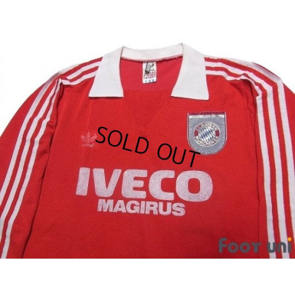 Photo3: Bayern Munchen 1980-1981 Home Long Sleeve Shirt