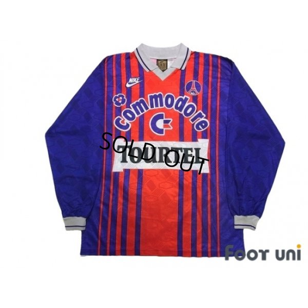 Photo1: Paris Saint Germain 1993-1994 Home Long Sleeve Shirt ＃8