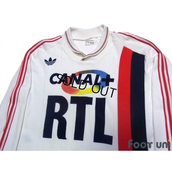Photo3: Paris Saint Germain 1987-1988 Home Long Sleeve Shirt