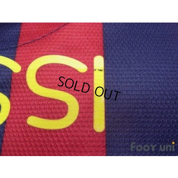 Photo8: FC Barcelona 2013-2014 Home Shirt #10 Messi LFP Patch/Badge