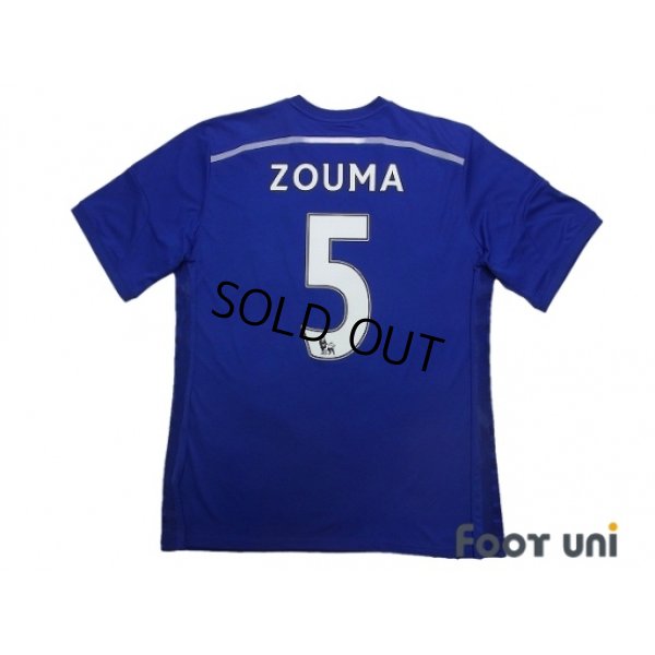 Photo2: Chelsea 2014-2015 Home Shirt #5 Kurt Zouma