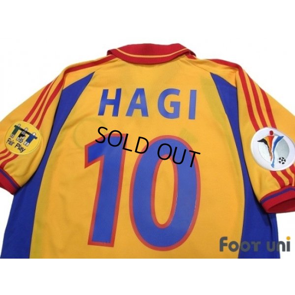 Photo4: Romania Euro 2000 Home Shirt #10 Gheorghe Hagi UEFA Euro 2000 Patch/Badge UEFA Fair Play Patch/Badge