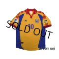Romania Euro 2000 Home Shirt #10 Gheorghe Hagi UEFA Euro 2000 Patch/Badge UEFA Fair Play Patch/Badge