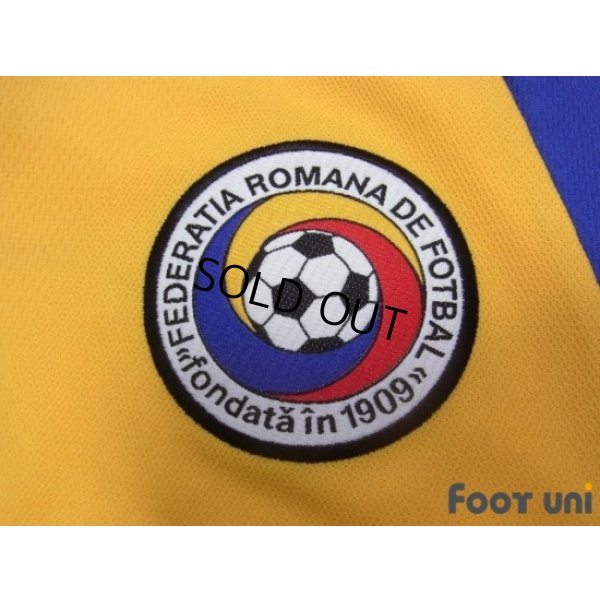 Photo7: Romania Euro 2000 Home Shirt #10 Gheorghe Hagi UEFA Euro 2000 Patch/Badge UEFA Fair Play Patch/Badge