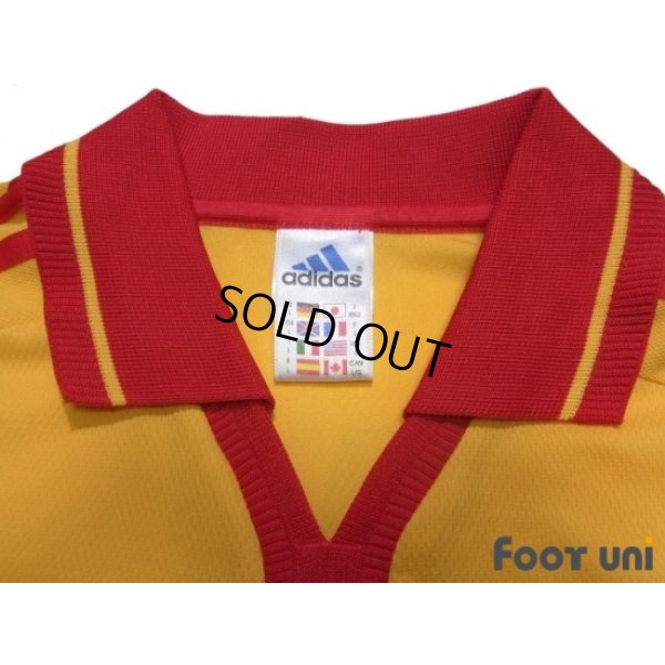 Photo5: Romania Euro 2000 Home Shirt #10 Gheorghe Hagi UEFA Euro 2000 Patch/Badge UEFA Fair Play Patch/Badge